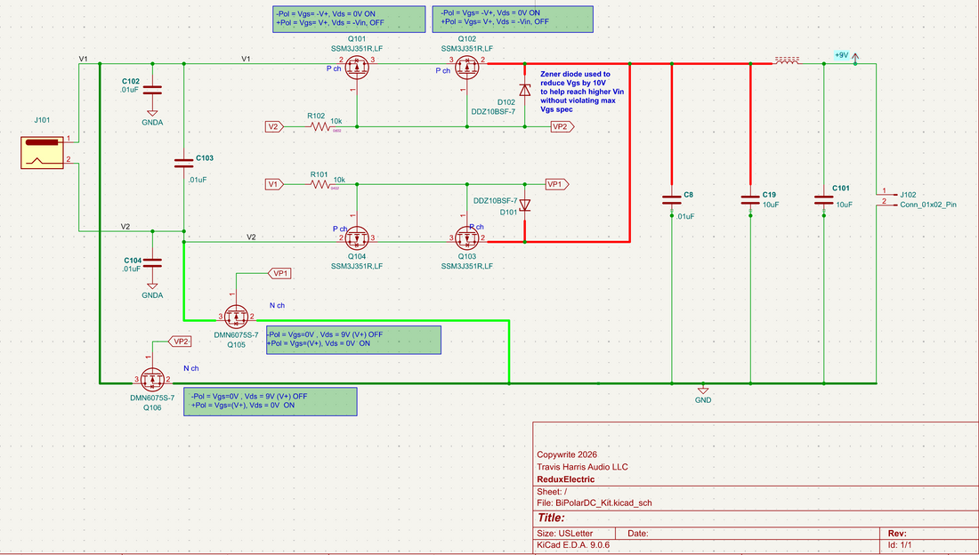 A Simple Bi-Polar DC Input Active Rectifier Circuit